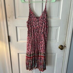 Pretty garden pink Boho dress